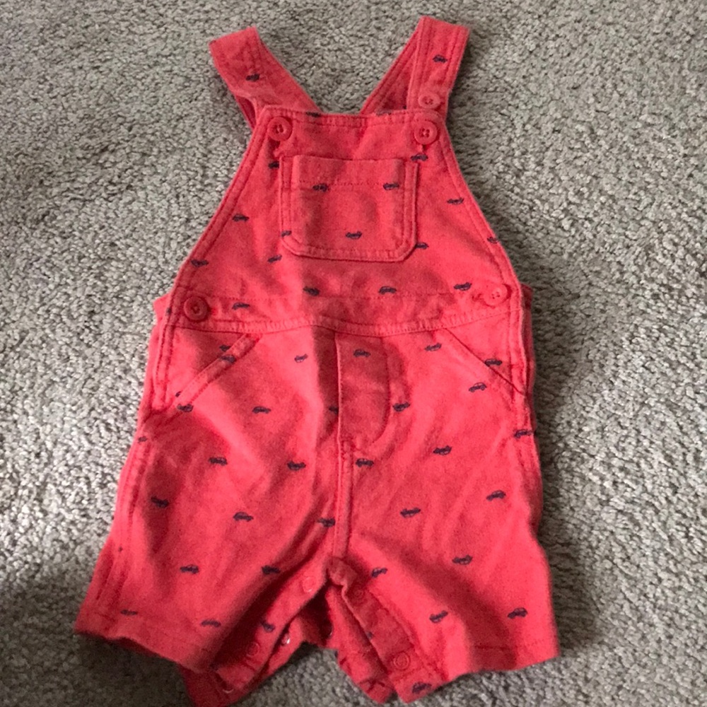 Boys summer overall shorts